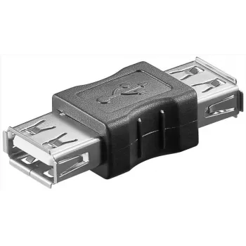 Adaptador de cabo Microconnect USBAFAF USB A preto