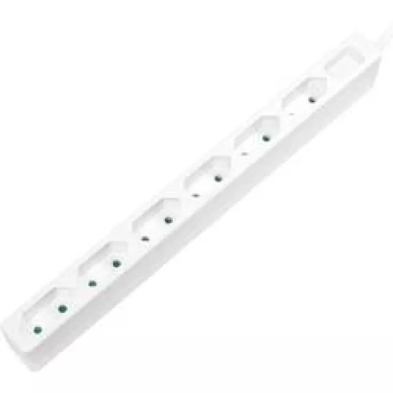 Extensão de energia LogiLink LPS231 1.5m 6 tomadas AC interior branco