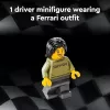 LEGO Speed Champions Ferrari F40 Supercarro – carro de brinquedo de construção para meninos e meninas a partir dos 9 anos com minifigura de condutor, decoração de quarto de criança