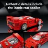 LEGO Speed Champions Ferrari F40 Supercarro – carro de brinquedo de construção para meninos e meninas a partir dos 9 anos com minifigura de condutor, decoração de quarto de criança