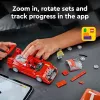 LEGO Speed Champions Ferrari F40 Supercarro – carro de brinquedo de construção para meninos e meninas a partir dos 9 anos com minifigura de condutor, decoração de quarto de criança