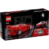 LEGO Speed Champions Ferrari F40 Supercarro – carro de brinquedo de construção para meninos e meninas a partir dos 9 anos com minifigura de condutor, decoração de quarto de criança