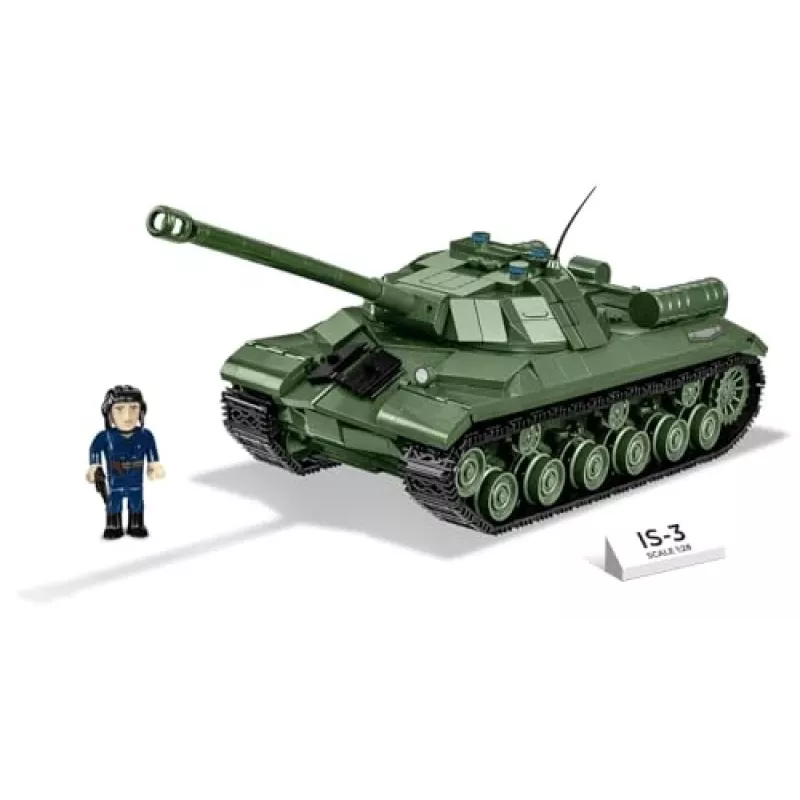 COBI Historical Collection WWII Is-3 carro de combate pesado soviético