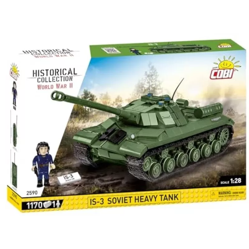 COBI Historical Collection WWII Is-3 carro de combate pesado soviético