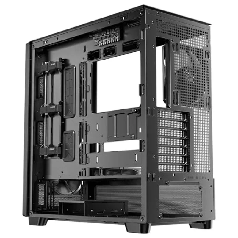 Antec 0-761345-10133-2 Caixa de computador Midi Tower preto madeira