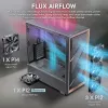 Antec 0-761345-10133-2 Caixa de computador Midi Tower preto madeira