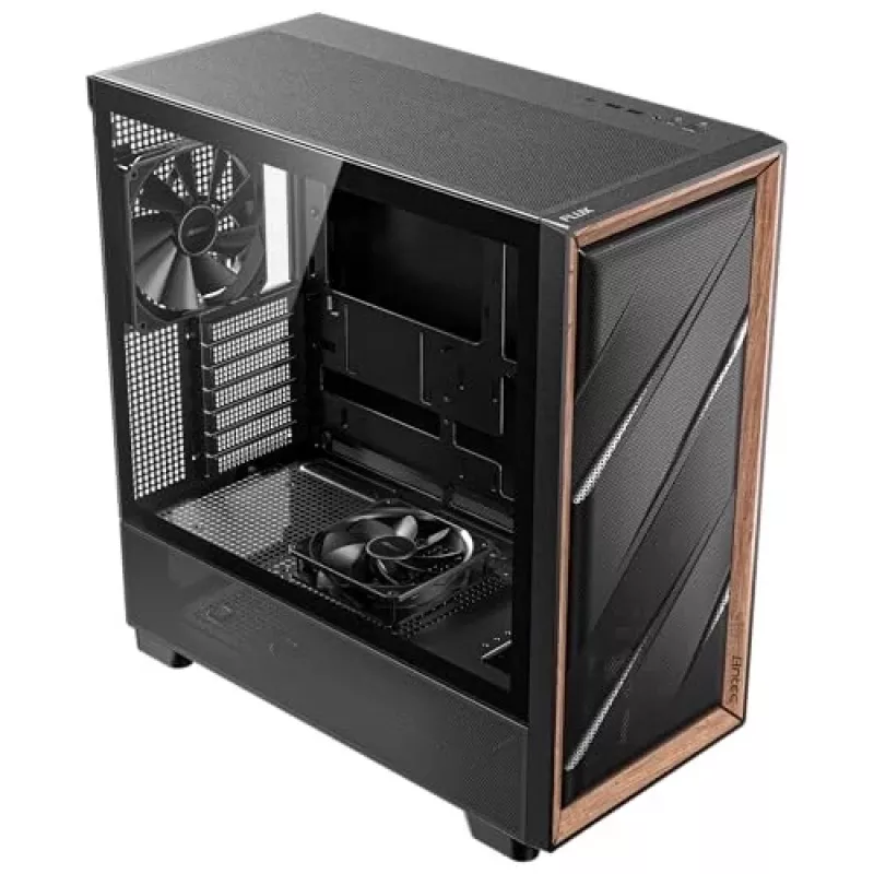 Antec 0-761345-10133-2 Caixa de computador Midi Tower preto madeira