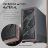 Antec 0-761345-10133-2 Caixa de computador Midi Tower preto madeira