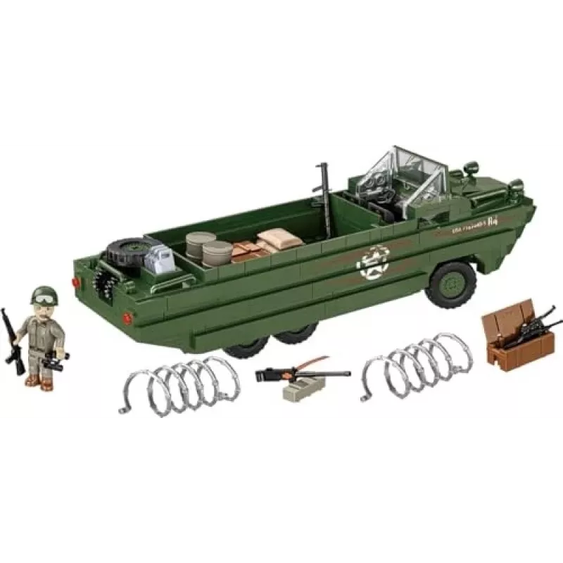 Cobi Historical Collection WWII DUKW Amphibia, multicolor