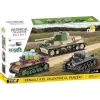 Conjunto de construção COBI Renault R35 Valentine IX Panzer I 595 peças