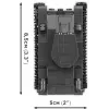 Conjunto de construção COBI Renault R35 Valentine IX Panzer I 595 peças