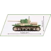 Conjunto de construção COBI Renault R35 Valentine IX Panzer I 595 peças