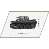 Conjunto de construção COBI Renault R35 Valentine IX Panzer I 595 peças