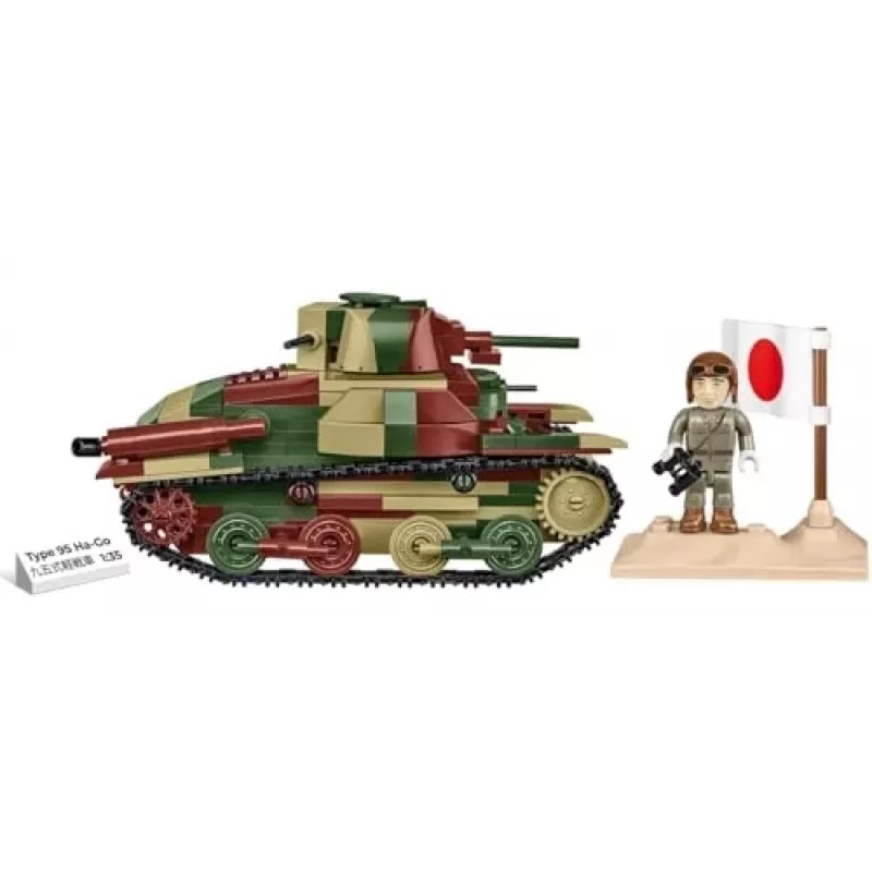 Cobi Historical Collection WWII Tipo 95 Ha-Go Tanque, Multi
