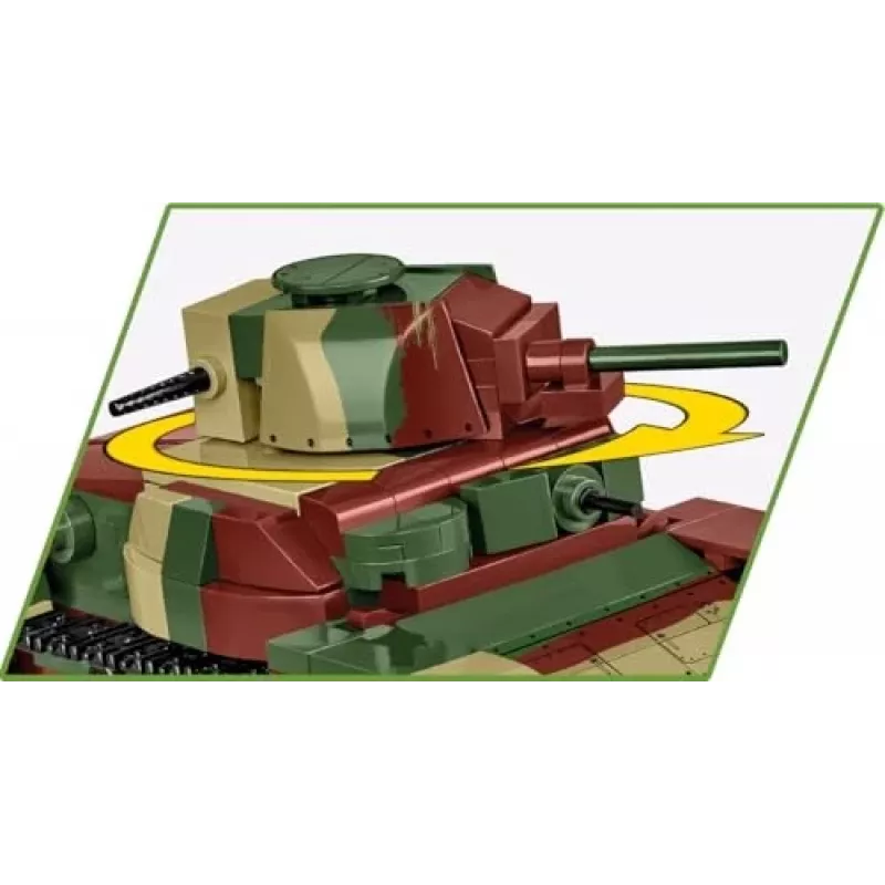 Cobi Historical Collection WWII Tipo 95 Ha-Go Tanque, Multi