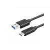 Cabo USB UNITEK Y-C474BK USB 3.2 Gen 1 (3.1 Gen 1) 1 m USB A USB C preto