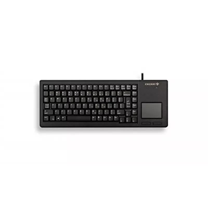 Teclado CHERRY XS Touchpad universal USB QWERTY US inglês preto