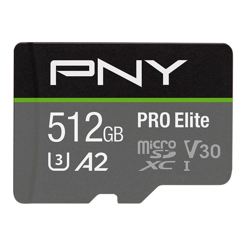 Memória flash PNY 512GB microSDXC Class 10 P-SDUX512U3100PRO-GE
