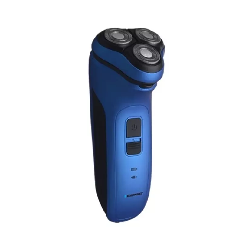Blaupunkt MSR401 máquina de barbear homem rotação aparador preto - azul (MSR401)