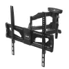 Suporte de TV de parede MACLEAN MC-781 para ecrãs de 66–177,8 cm (26–70 polegadas), inclinável -12–2°, VESA 100x100–400x400, carga máx. 45 kg, preto
