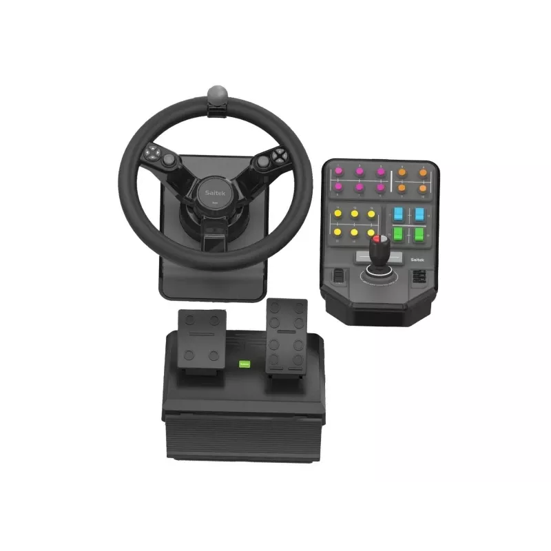 Controlador e volante Logitech G Saitek Farm Simulator - USB PC (945-000062)