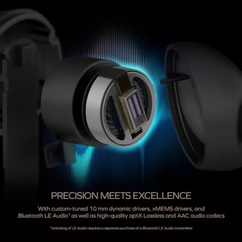 Creative 51EF1160AA000 Aurvana Ace 2 Auscultadores Bluetooth in-ear pretos