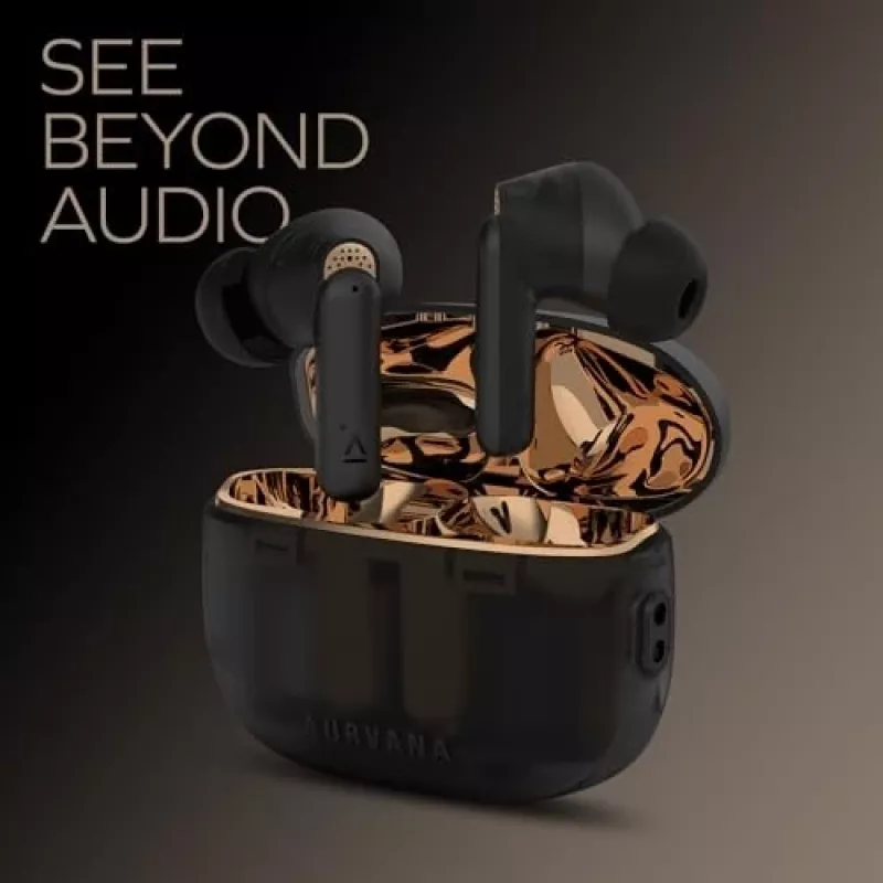 Creative 51EF1160AA000 Aurvana Ace 2 Auscultadores Bluetooth in-ear pretos