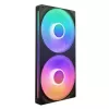NZXT F280 RGB Core 140mm ARGB PWM pack de 2 preto