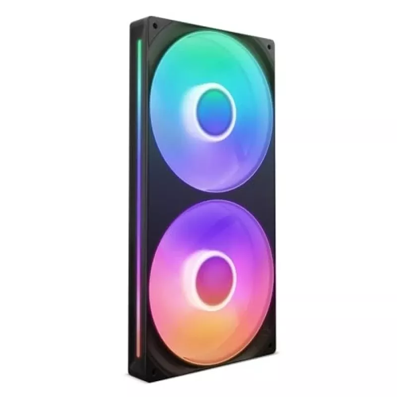 NZXT F280 RGB Core 140mm ARGB PWM pack de 2 preto