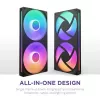 NZXT F280 RGB Core 140mm ARGB PWM pack de 2 preto