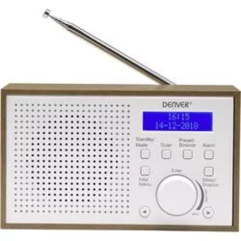 Denver DAB-46 rádio portátil DAB, branco