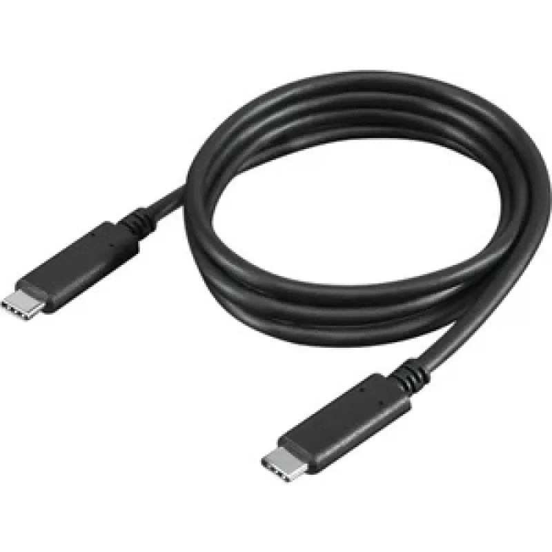 Cabo USB Lenovo 4X90U90619 USB 3.2 Gen 2 (3.1 Gen 2) 1 m USB C Preto