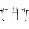 Suporte de monitor de chão Next Level Racing NLR-A010 para 3 ecrãs 32–65 polegadas até 70 kg