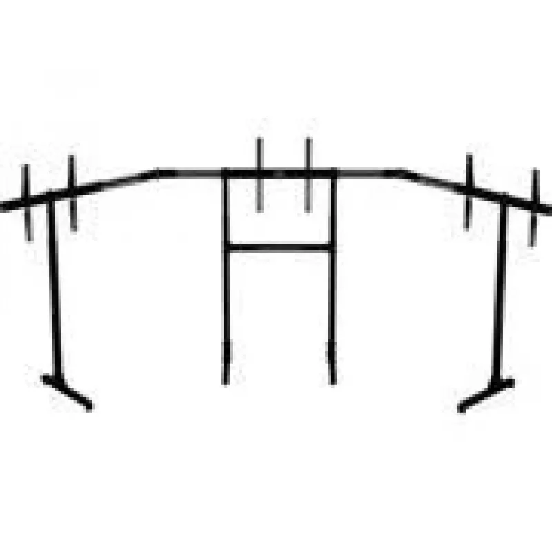 Suporte de monitor de chão Next Level Racing NLR-A010 para 3 ecrãs 32–65 polegadas até 70 kg