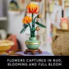 LEGO Icons conjunto de construção de crisântemos modelo criativo para adultos para construir uma planta artificial presente para mulheres homens ela ou ele decoração para casa escritório