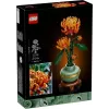 LEGO Icons conjunto de construção de crisântemos modelo criativo para adultos para construir uma planta artificial presente para mulheres homens ela ou ele decoração para casa escritório