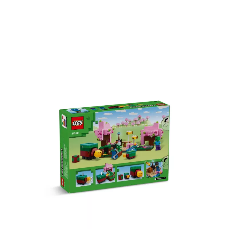 Lego 21260 Minecraft Jardim de Cerejeiras Conjunto de brincar