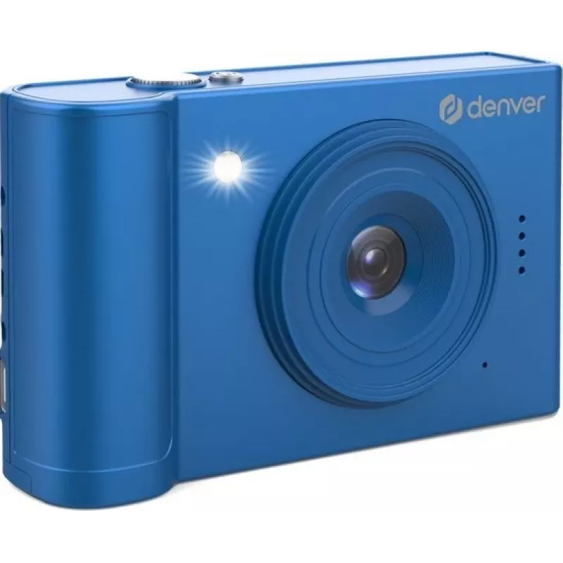 Denver DCA-4811BU câmara digital compacta, 5 MP CMOS (48 MP interpolados), vídeo Full HD 1080p, LCD de 2,8 polegadas, azul