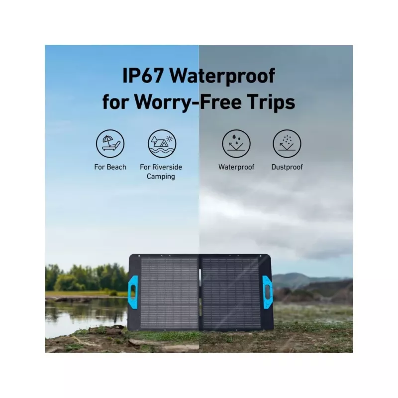 Anker SOLIX PS100 painel solar 100 W silício monocristalino