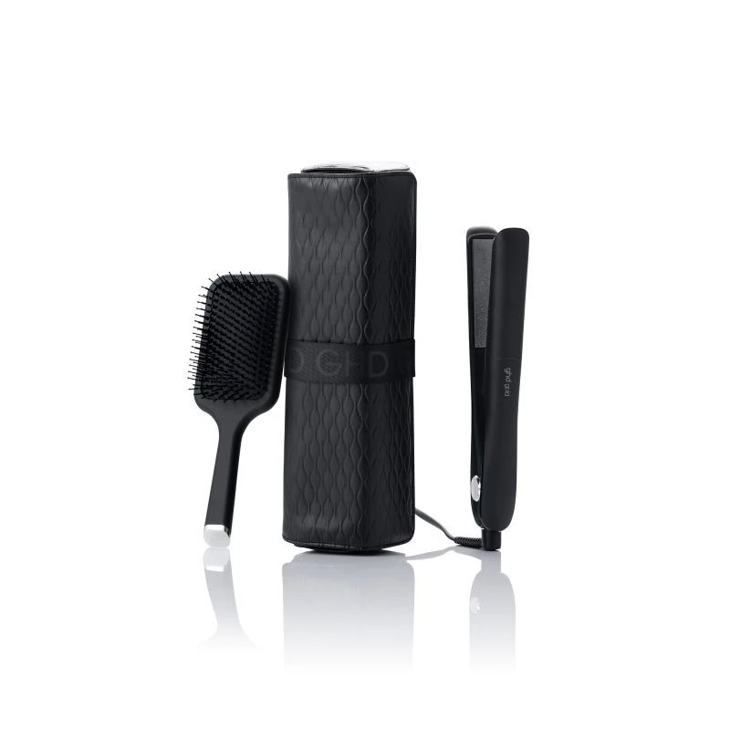 Conjunto de presente ghd Gold prancha de cabelo e escova paddle