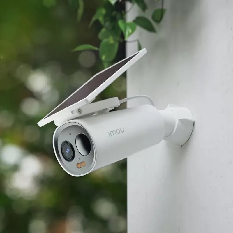 Câmara de vigilância IP IMOU Cell 3C All-in-One – 3 MP (2304×1296), 2,8 mm, Wi‑Fi, PIR, IP66, bateria 5000 mAh, ângulo de visão 121°