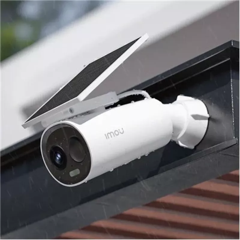 Câmara de vigilância IP IMOU Cell 3C All-in-One – 3 MP (2304×1296), 2,8 mm, Wi‑Fi, PIR, IP66, bateria 5000 mAh, ângulo de visão 121°