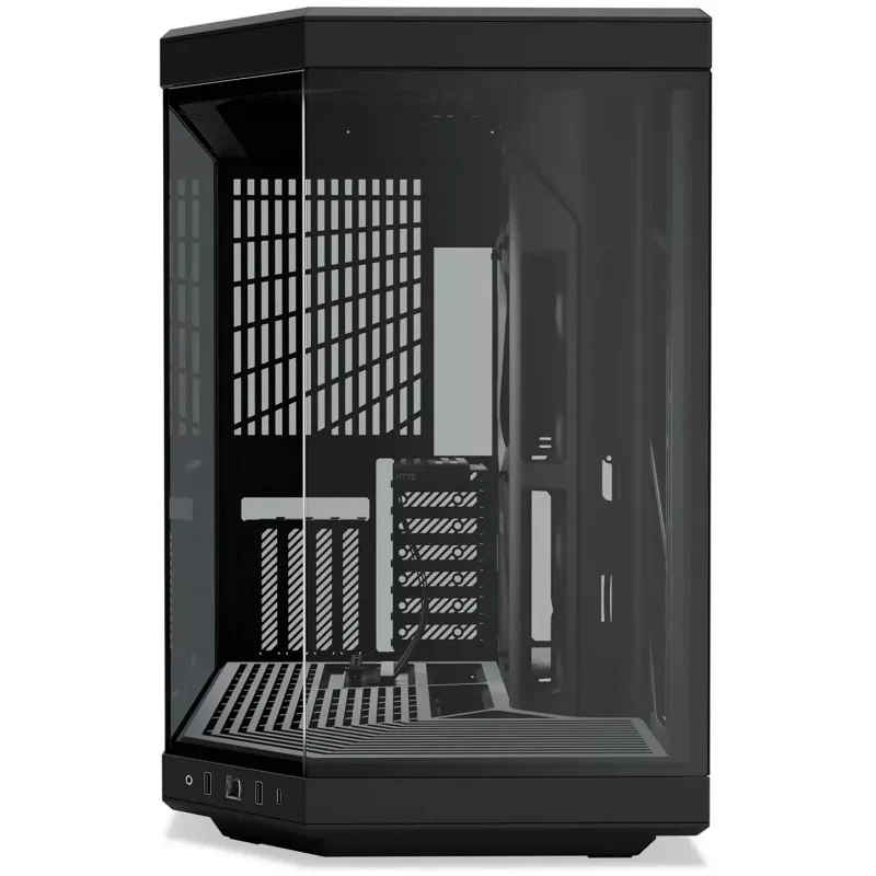 HYTE Y70 CS-HYTE-Y70-B caixa de PC Midi Tower, E-ATX, vidro temperado, Pitch Black