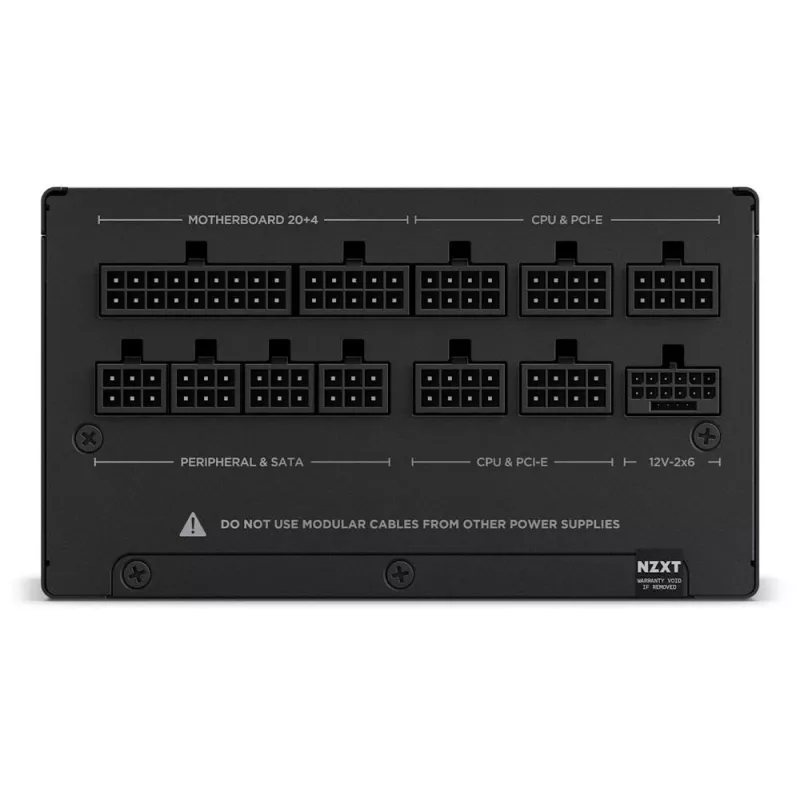 Fonte de alimentação NZXT C-Série C850 850W, modular, 80+ Gold, ATX 3.1