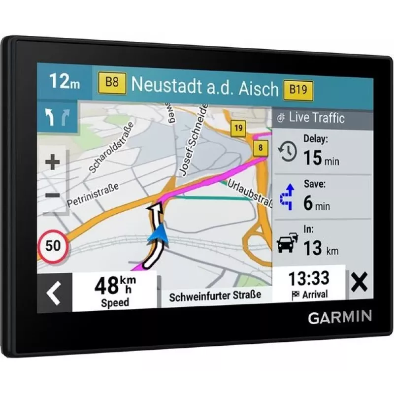 Garmin Drive 53 & Traffic - Aparelho de navegação GPS - Veículo 5 ecrã panorâmico (010-02858-11)