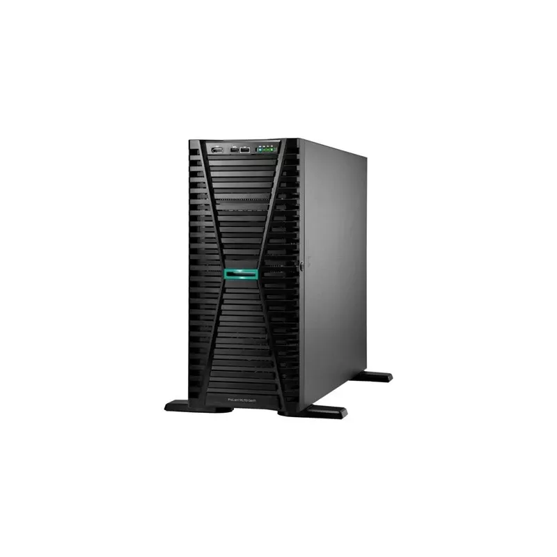 Servidor HPE ProLiant ML110 Gen11 4510 12-Core 1P 64GB-R MR408i-O 8SFF 2x480GB SSD 2x1000W RPS EU