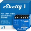 1 GEN3 relé inteligente Wi-Fi com contacto seco interruptor domótico compatível com Al - Shelly