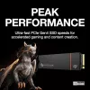 Unidade de estado sólido interna Seagate FireCuda ZP1000GM3A073 1 TB M.2 PCI Express 4.0 NVMe 3D TLC