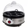Cozedor de ovos GreenBlue GB572, cozedor elétrico a vapor, 400 W, capacidade 7 ovos, prateado, dureza ajustável