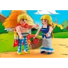 PLAYMOBIL | Asterix | Tragicomix e Falbala | Casal apaixonado do universo Asterix | Brinquedo para crianças a partir dos 5 anos | 71544